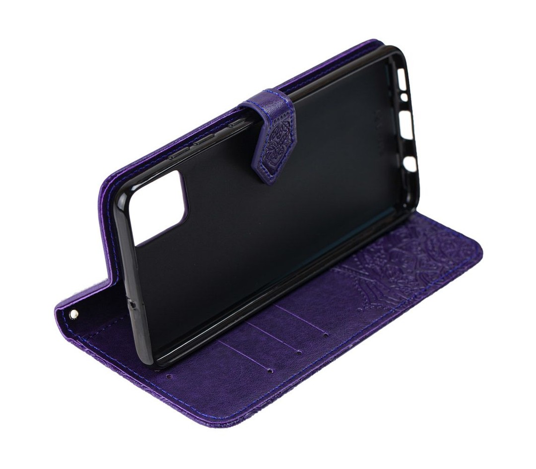 Книжка Art Case для Samsung A51 Фіолетова-2