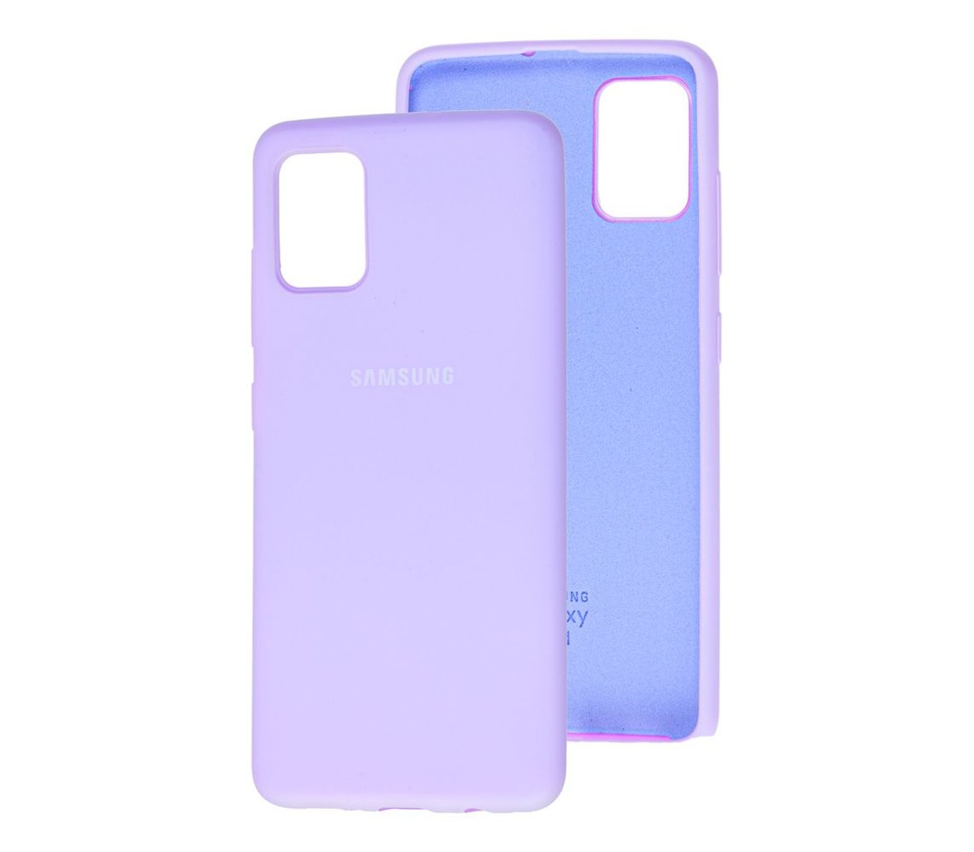 Накладка Silicone Cover Full Protective для Samsung A51 Dasheen-1