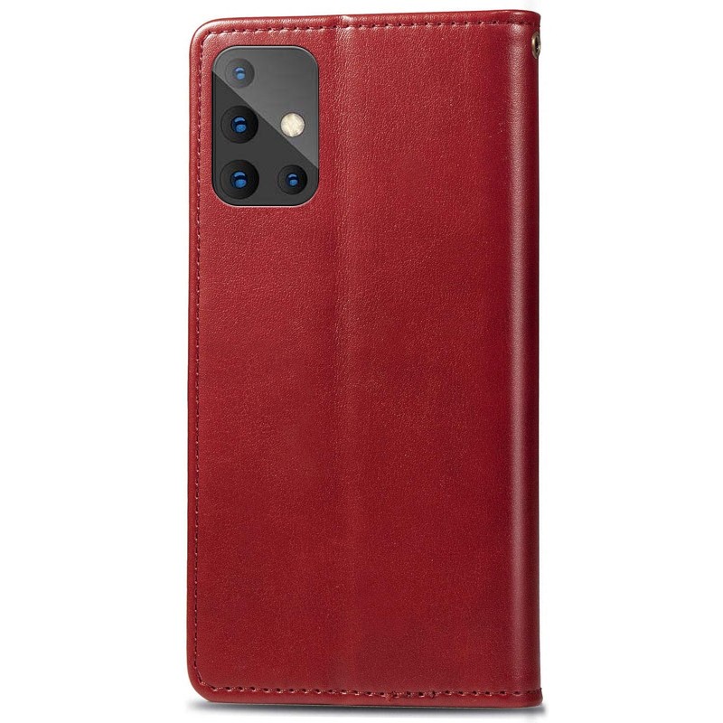 Книжка GETMAN Gallant для Samsung A51 червона-1
