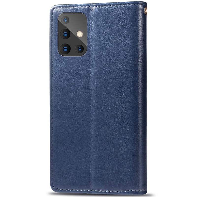 Книжка GETMAN Gallant для Samsung A51 синя-1