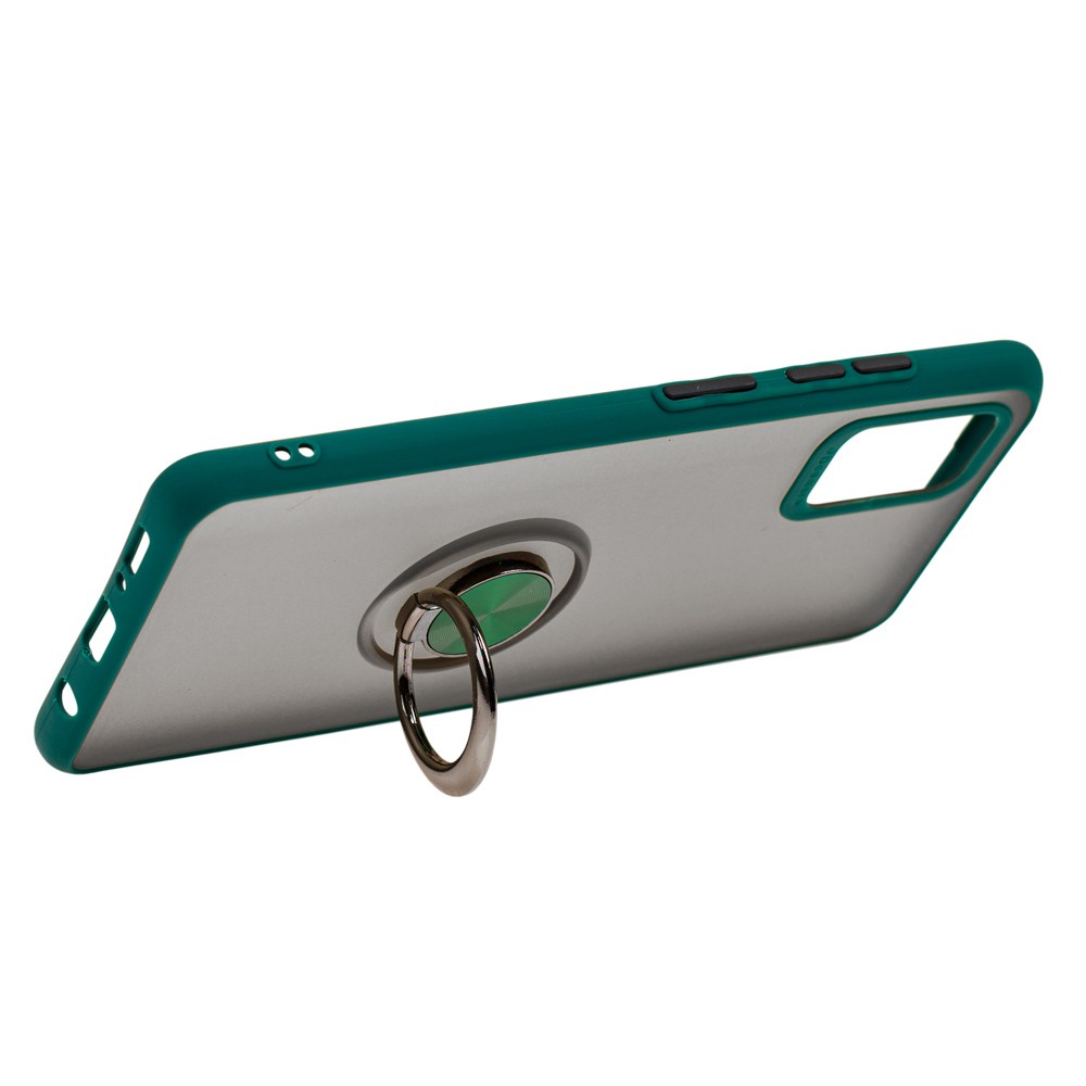 Накладка Totu Ring для Samsung M31 зелена-2