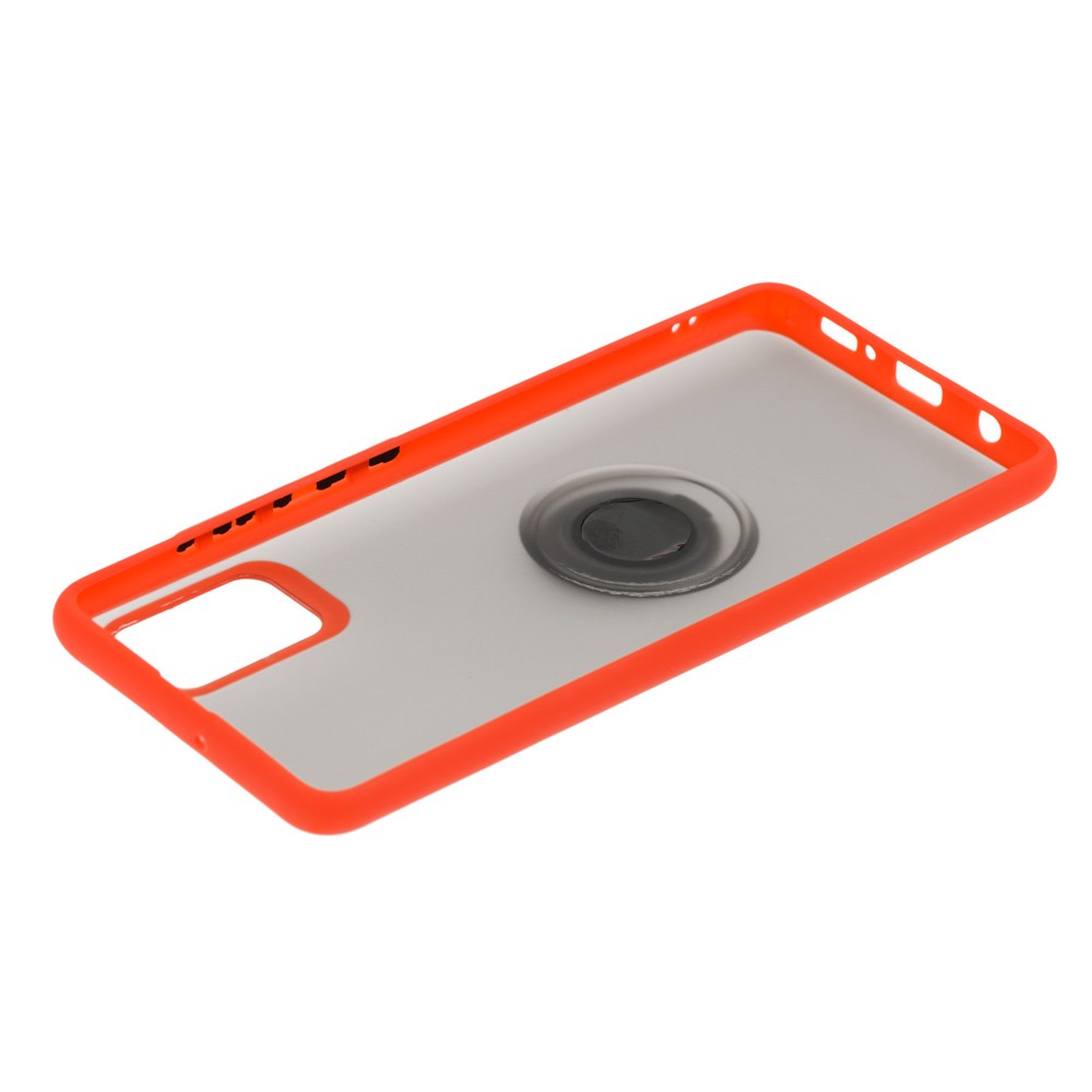 Накладка Totu Ring для Samsung A31 червона-1