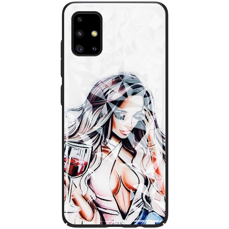 Накладка Ladies для Samsung A51/M40s "Sexy girl"-0