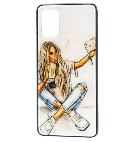 Накладка Ladies для Samsung S10 Lite "Selfie"-0