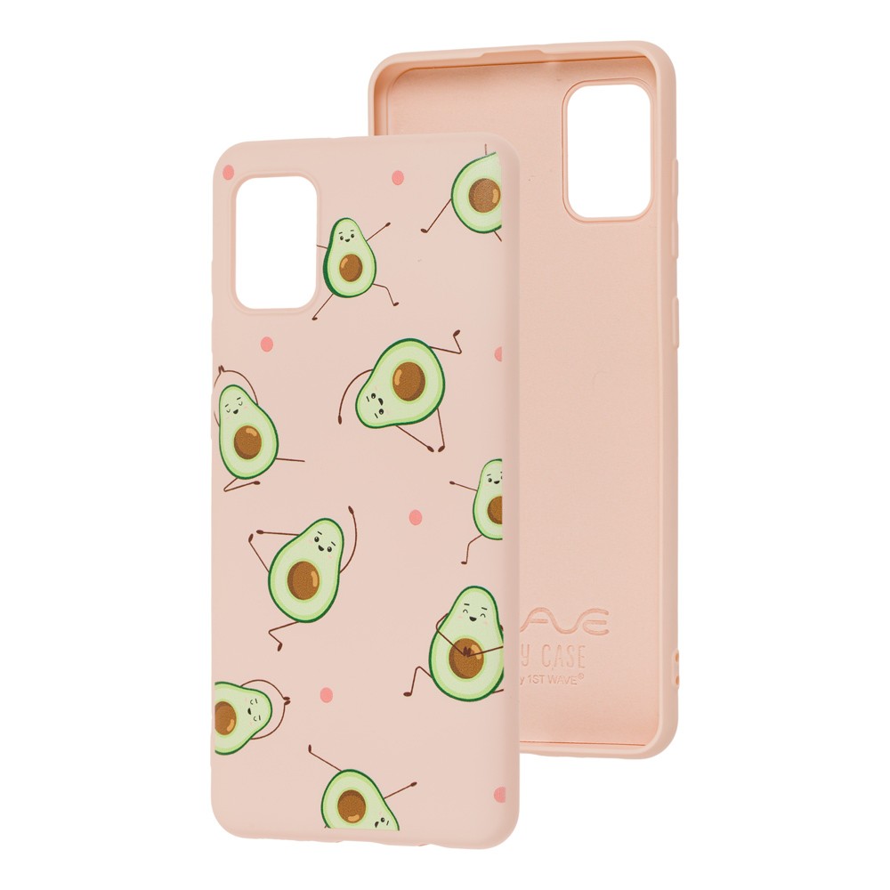 WAVE Fancy для Samsung A31 (A315) (avocado/pink sand)-0