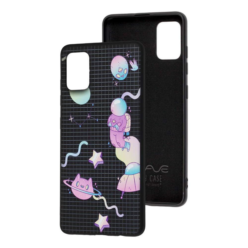 WAVE Fancy для Samsung A51/M40s (purple space/black)-0