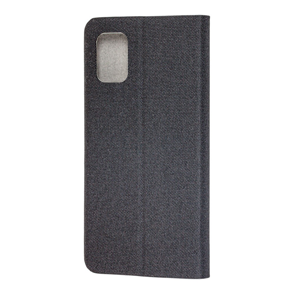Книжка Gelius Canvas для Samsung A51/M40s чорна-1