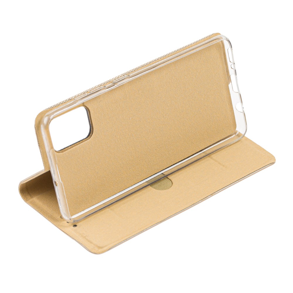 Книжка Gelius Canvas для Samsung A51/M40s золота-1