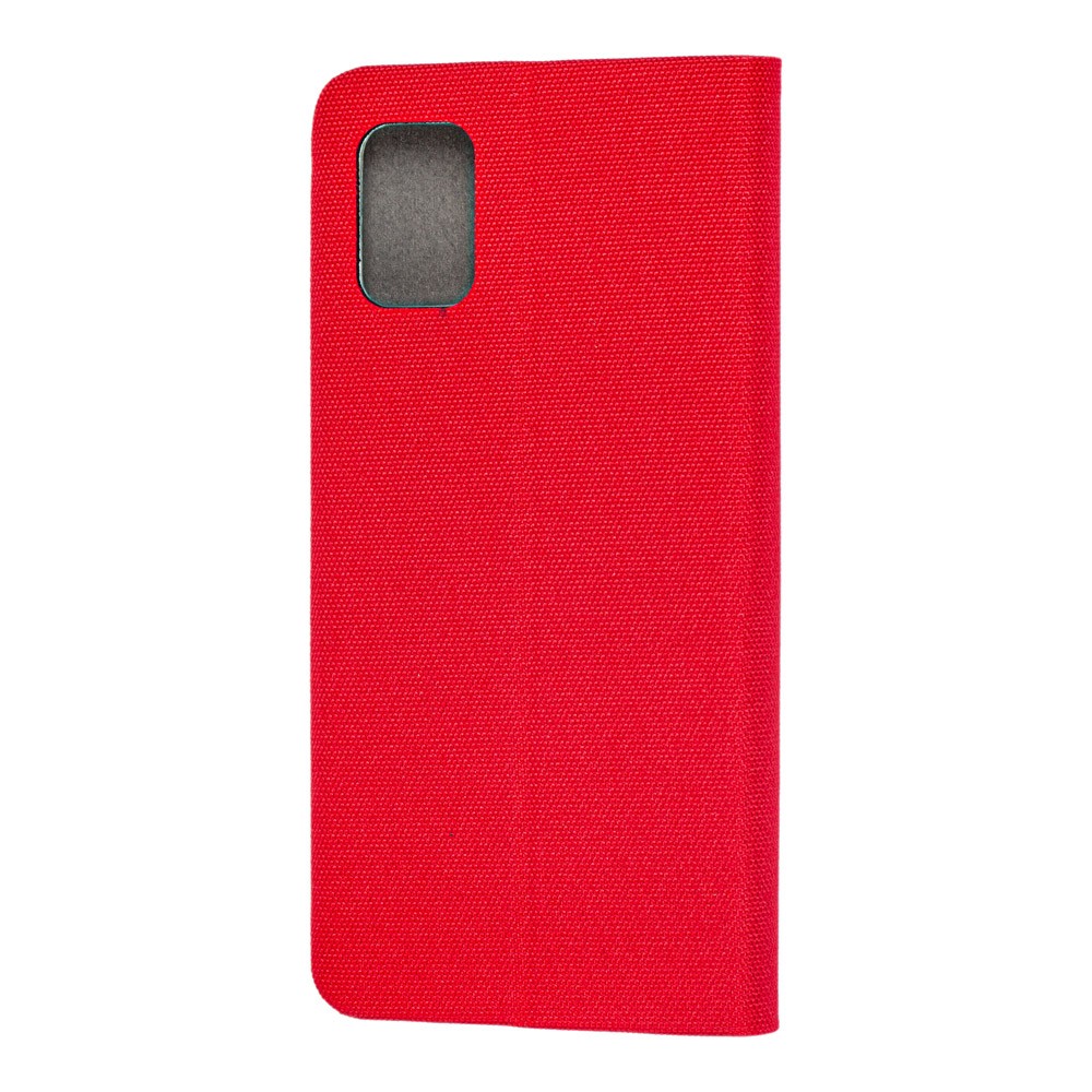 Книжка Gelius Canvas для Samsung A51/M40s червона-1