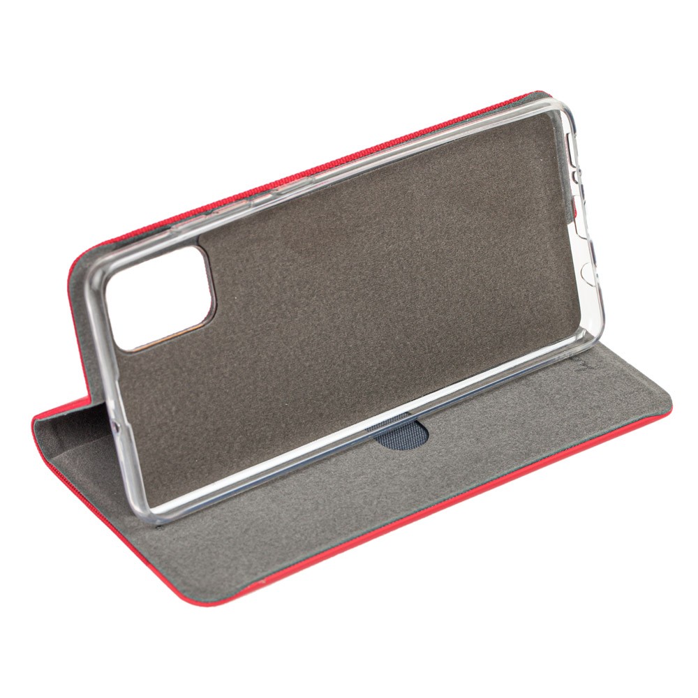 Книжка Gelius Canvas для Samsung A51/M40s червона-2