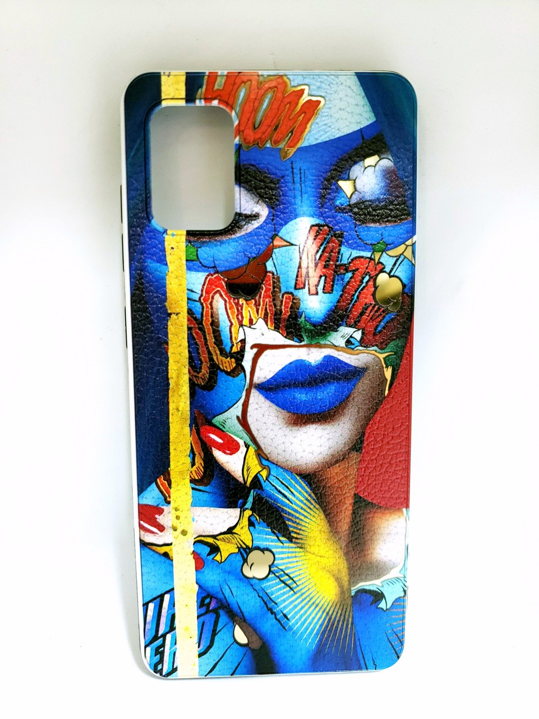 Накладка Fashion для Samsung A51/M40s Сині губи-0