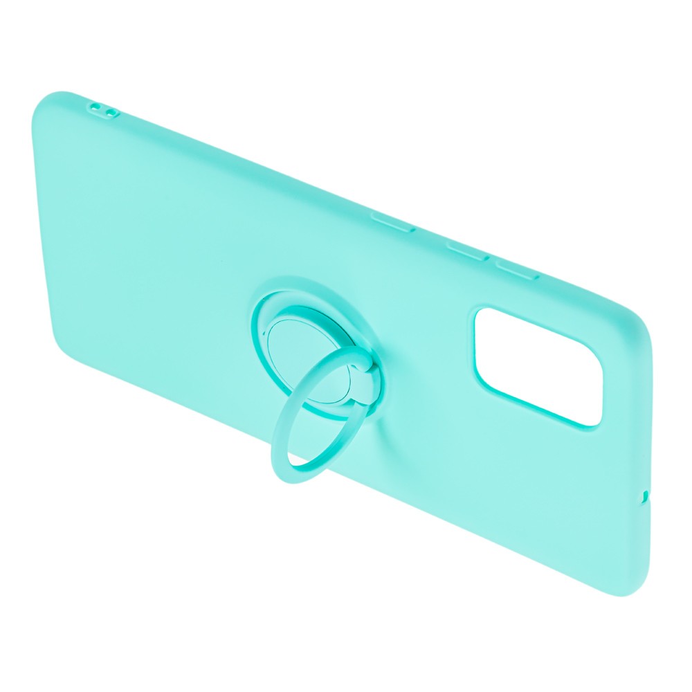 Накладка ColorRing з кільцем для Samsung A51/M40s бірюзова-1