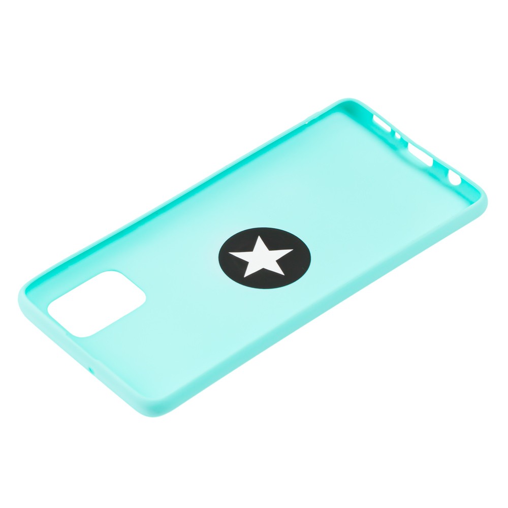 Накладка ColorRing з кільцем для Samsung A51/M40s бірюзова-2