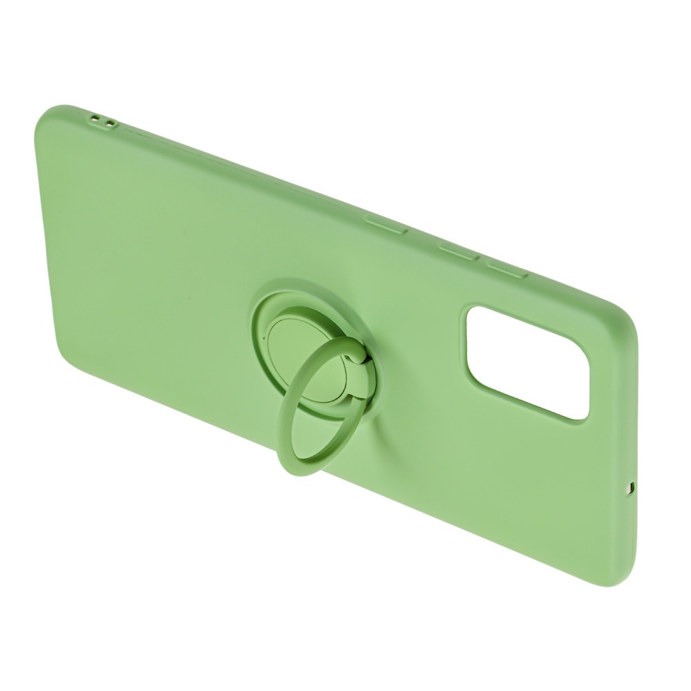 Накладка ColorRing з кільцем для Samsung A51/M40s зелена-1