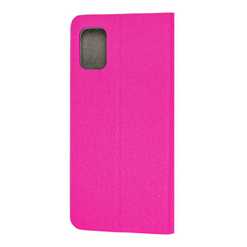 Книжка Gelius Canvas для Samsung A51/M40s рожева-1