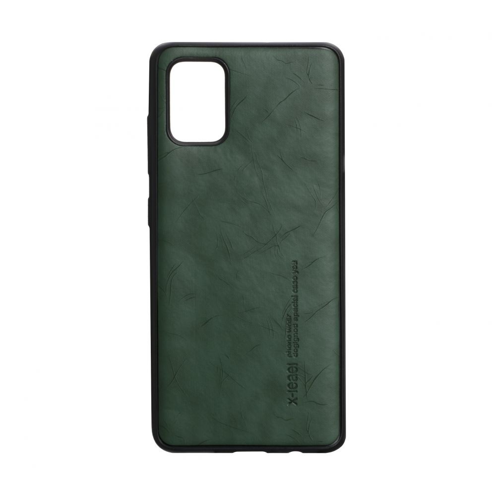 Накладка Leael Color для Samsung A51/M40s зелена-0