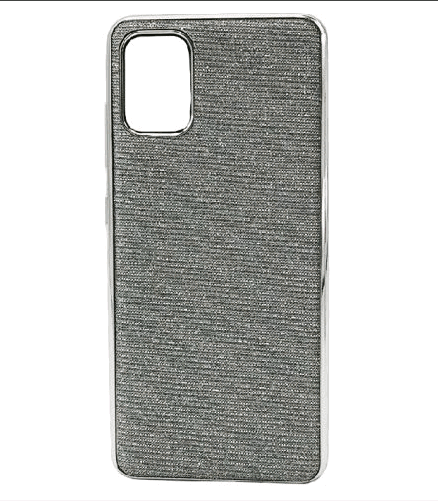 Чохол SHINE для Samsung A71 срібний-0