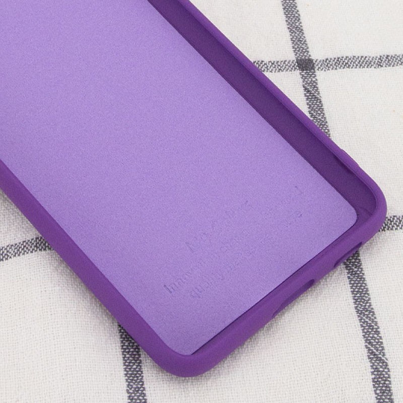 Silicone Cover Full without Logo (A) для Samsung A51/M40s (Purple)-2