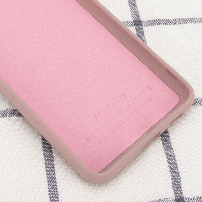 Silicone Cover Full without Logo (A) для Samsung A51/M40s (Pink Sand)-2
