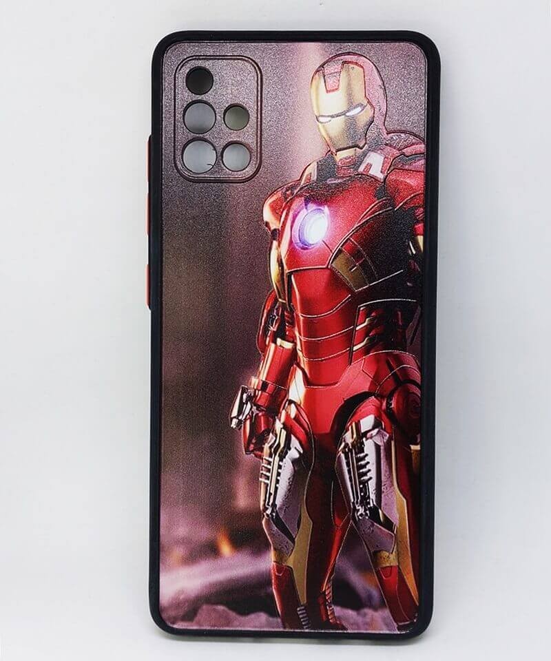 Накладка Game Heroes для Samsung A51 Залізна людина-0