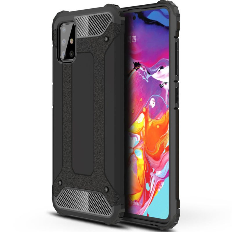 Накладка Armor для Samsung A51 Чорна-0