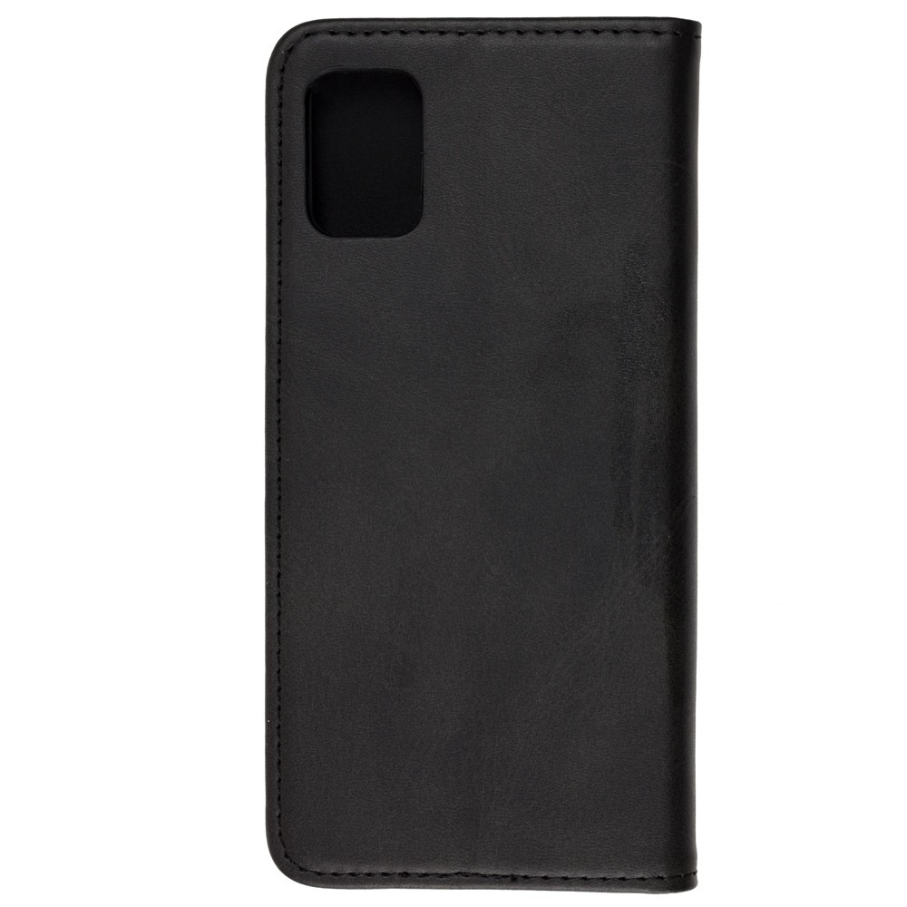 Книжка Black TPU Magnet для Samsung A31 Чорна-1