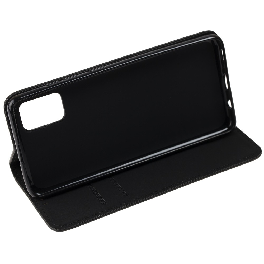 Книжка Black TPU Magnet для Samsung A31 Чорна-2
