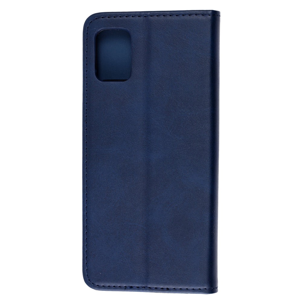 Книжка Black TPU Magnet для Samsung A32 4G Синя-1