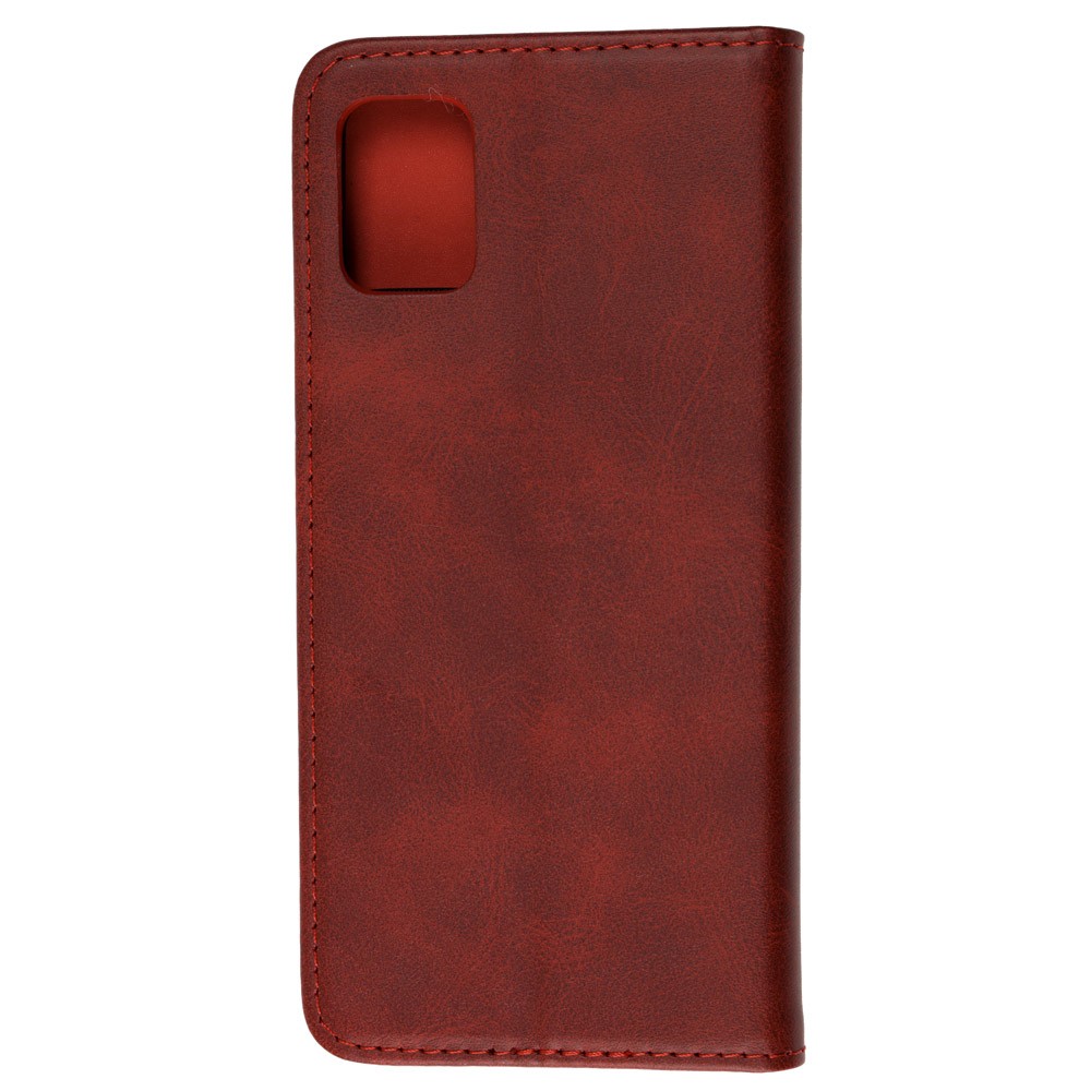 Книжка Black TPU Magnet для Samsung A51/M40s Червона-1