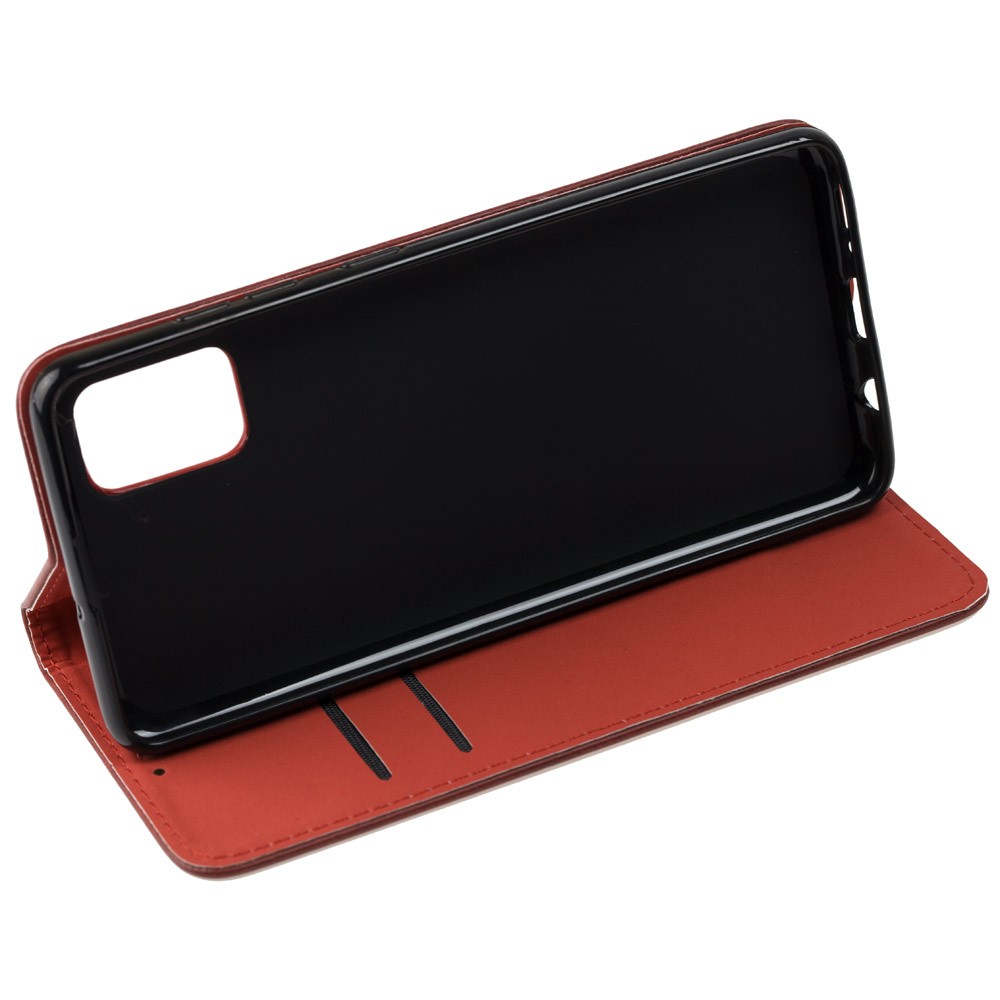 Книжка Black TPU Magnet для Samsung A51/M40s Червона-2