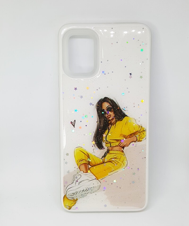 Накладка Mix Art Armor для Samsung A51 Дівчина в спортивному костюмі-0