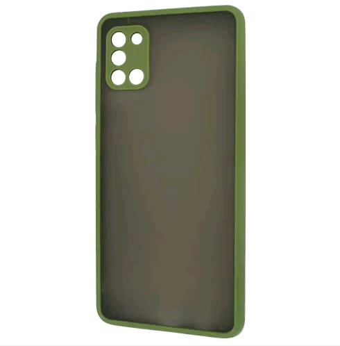 Накладка Totu Gingle Camera для Samsung A31 зелена-0