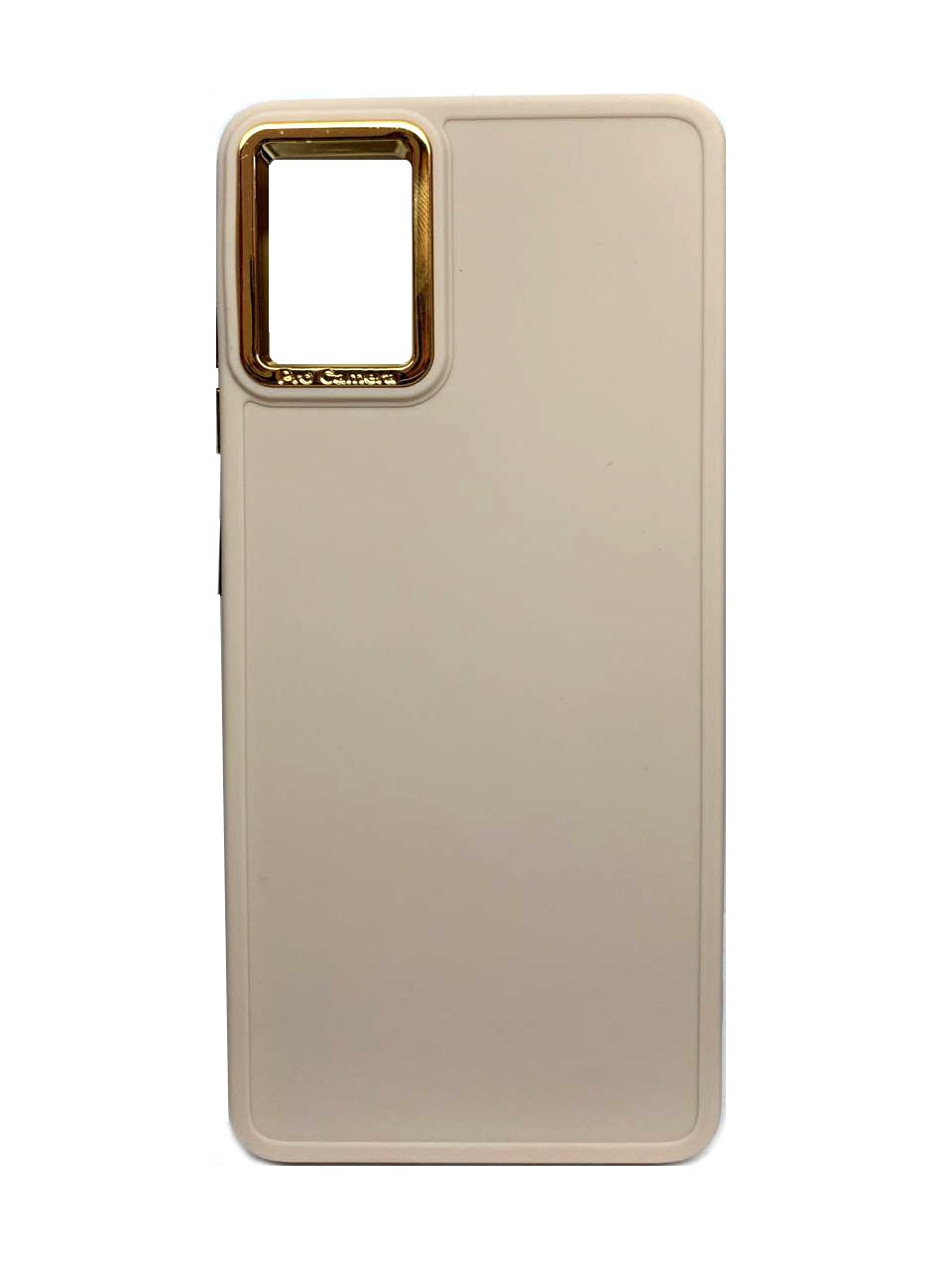Накладка Lux Matte з мікрофіброю для Samsung A51 Pink sand-0