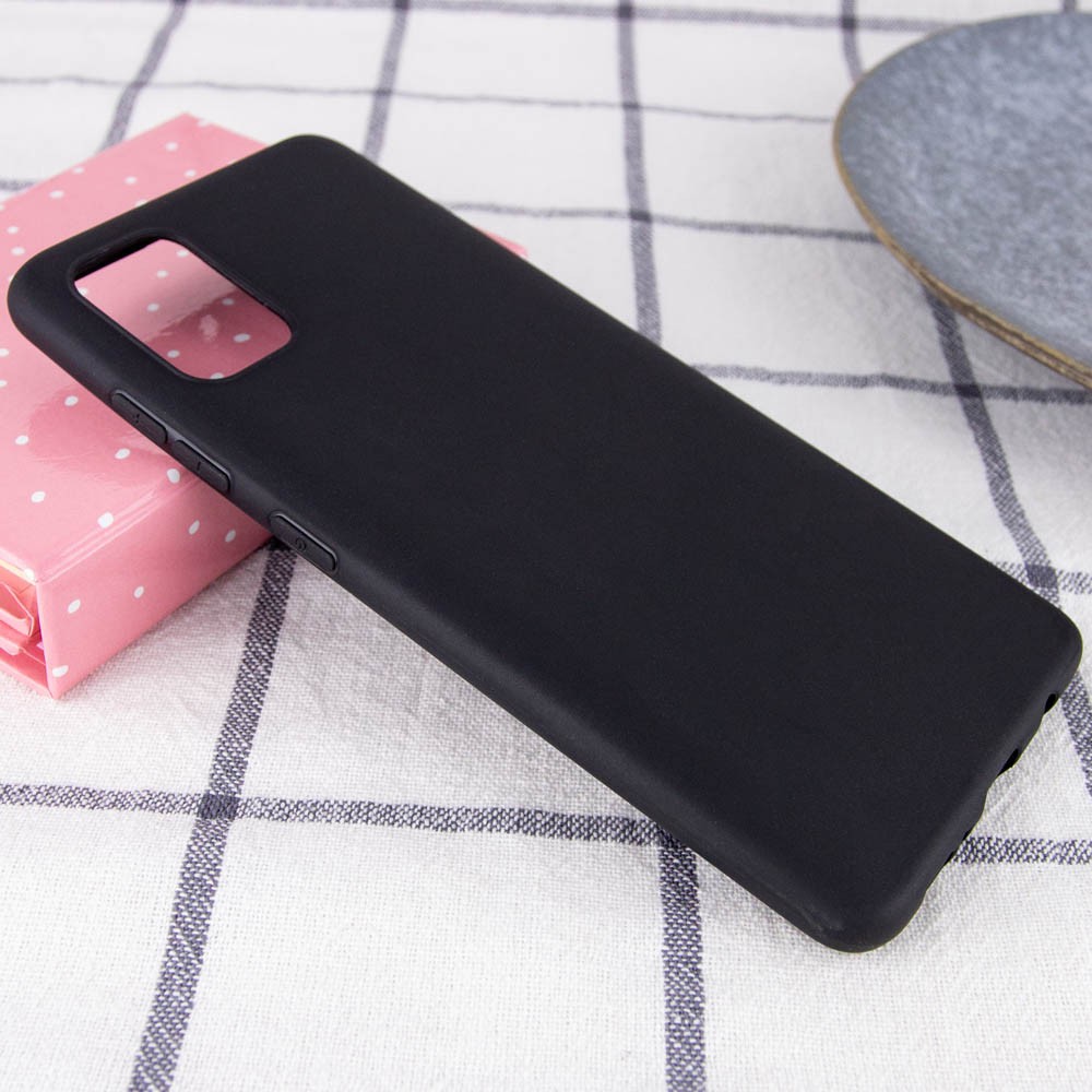 Накладка Epik Black для Samsung A51  чорна-1