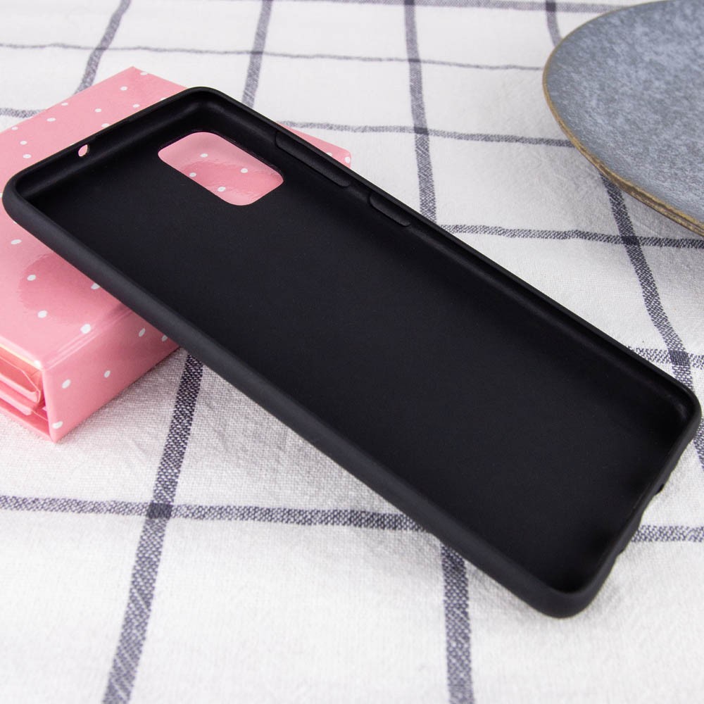 Накладка Epik Black для Samsung A51  чорна-2