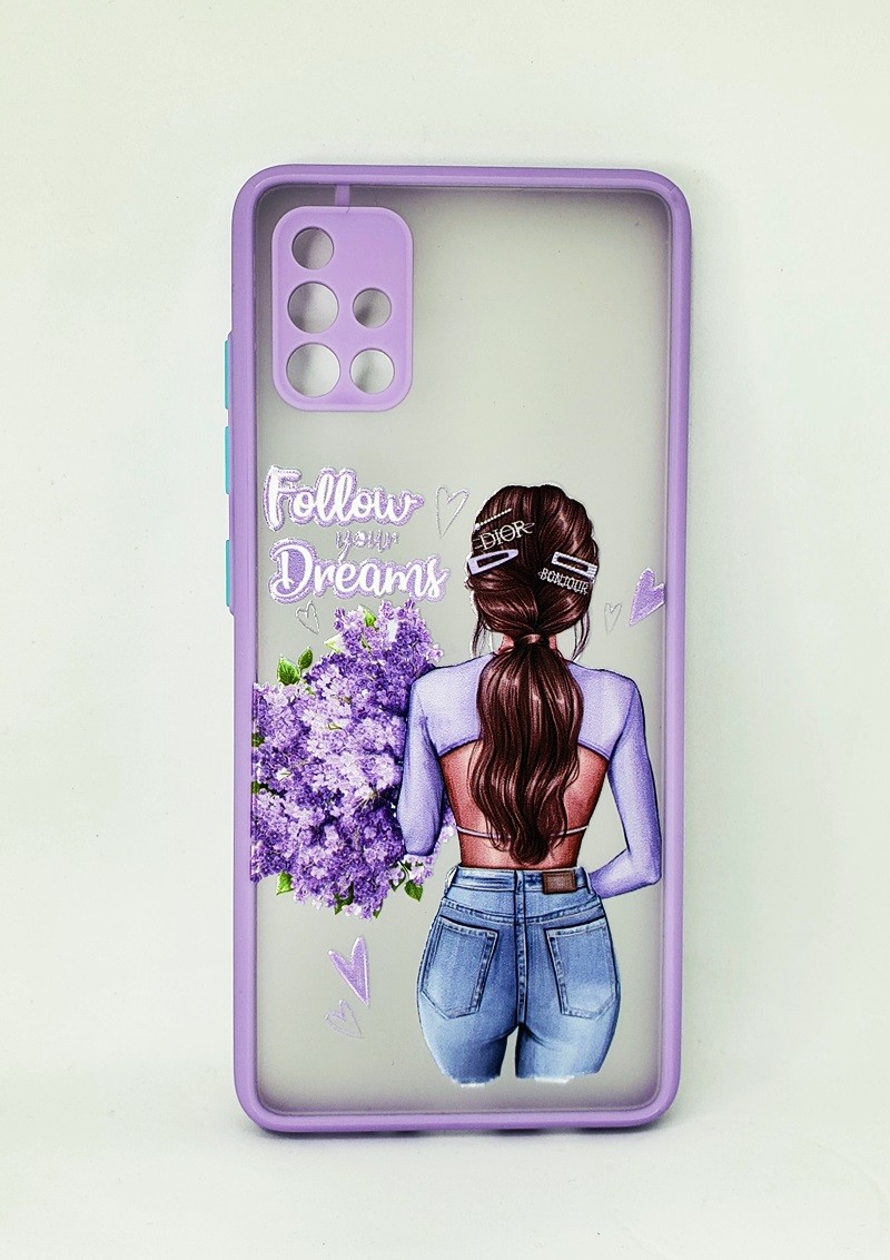 Накладка Totu Gingle Print для Samsung A51 Follow your dreams-0
