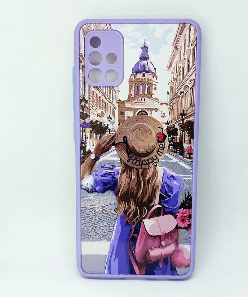 Накладка Totu Gingle Print для Samsung A51 Happy me-0