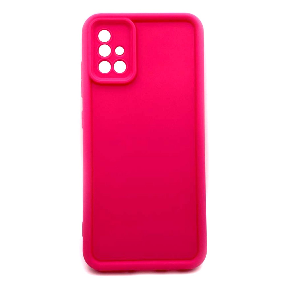 Накладка Luxury Candy для Samsung A51 (Barbie pink)-0