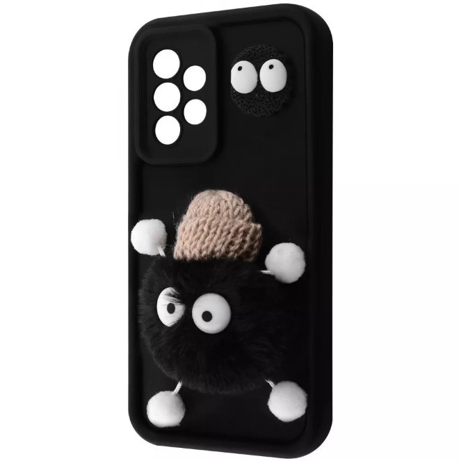 Чохол Pretty Toys для Samsung A52 (Black/fluffy black)-0