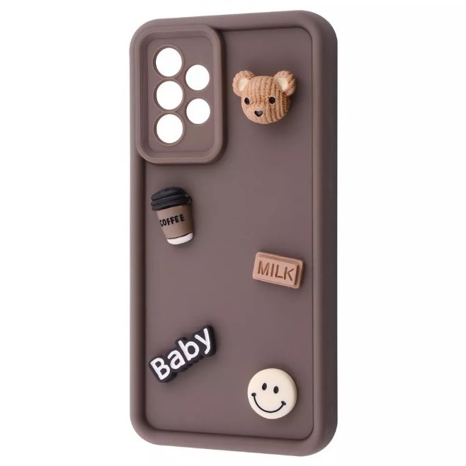 Чохол Pretty Toys для Samsung A52 (Brown/baby milk)-0