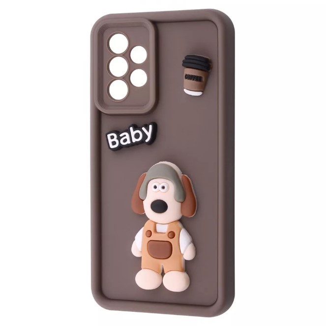 Чохол Pretty Toys для Samsung A52 (Brown/Dog)-0