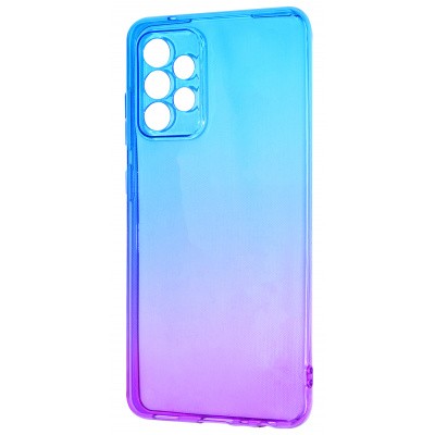 Накладка Gradient Design для Samsung A52 (blue/purple)-0