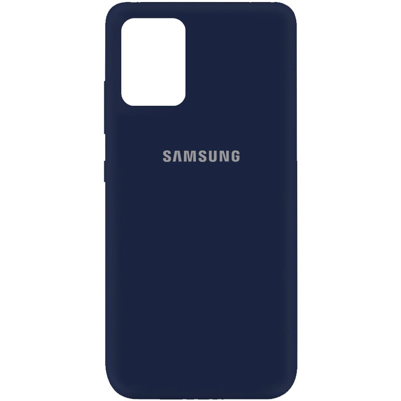 Silicone Cover My Color Full Protective (A) для Samsung A52 4G / A52 5G (Midnight Blue)-0