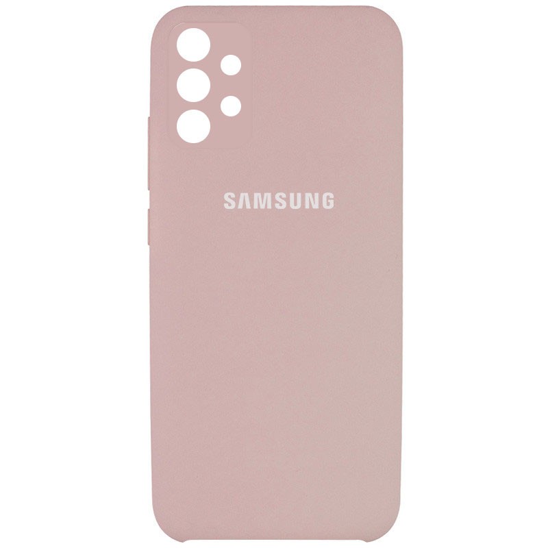 Silicone Cover Full Camera (AAA) для Samsung A72 4G / A72 5G (Pink Sand)-0
