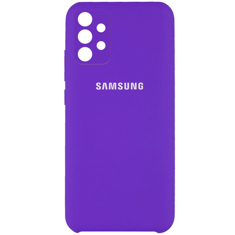 Silicone Cover Full Camera (AAA) для Samsung A52 4G / A52 5G (Violet)-0
