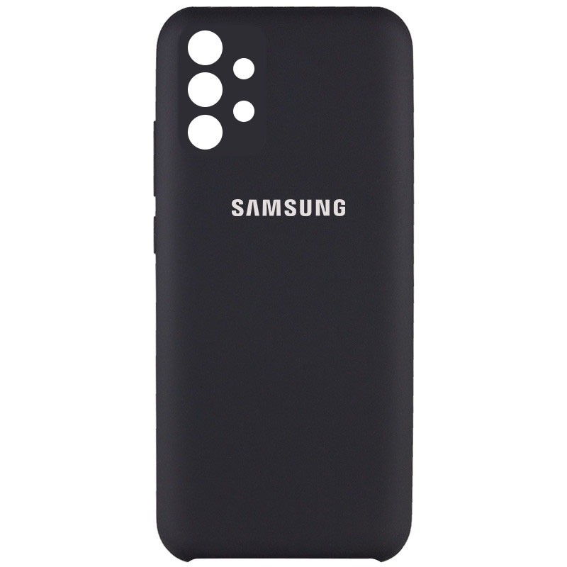Silicone Cover Full Camera (AAA) для Samsung A72 4G / A72 5G (Black)-0