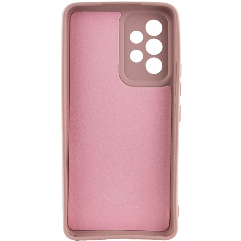 Silicone Cover Full Camera without Logo (A) для Samsung A52 4G (Pink sand)-1