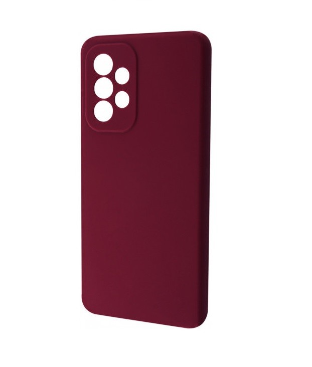 Накладка Fibra для Samsung A73 (Plum)-0
