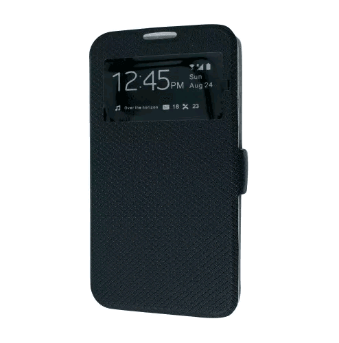 Книжка Modern style для Lenovo P1 чорна (1 вікно)-0
