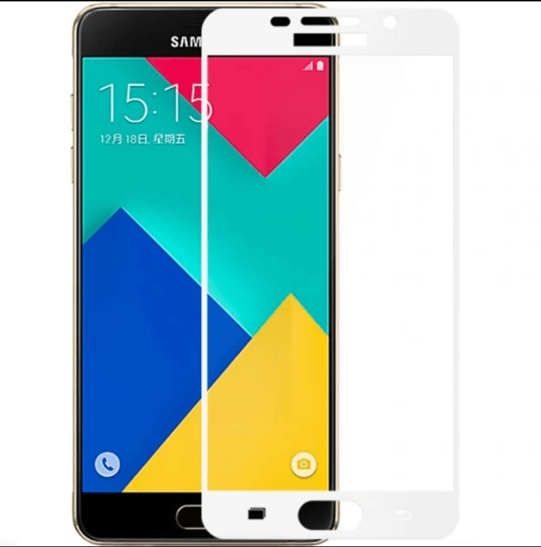 Захисне скло Silk Screen для SAMSUNG A5 (2017) / A520 white-0